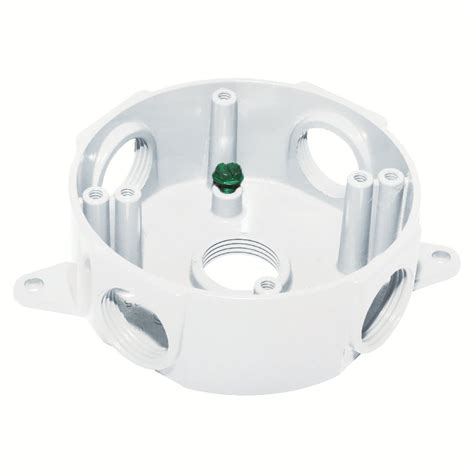 4 inch round junction box lowes|smallest electrical junction box.